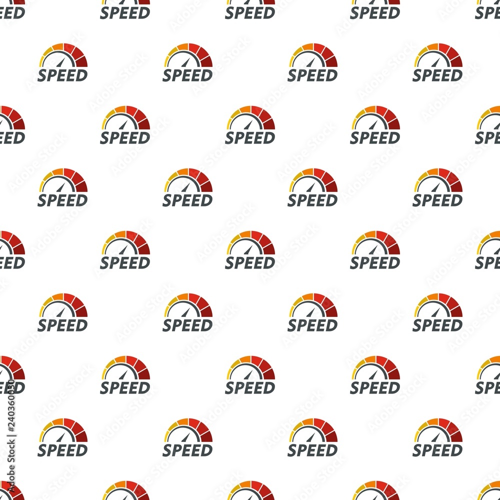 Poster abstract speedometer pattern seamless vector repeat for any web design