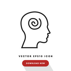 Obsession vector icon