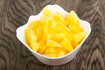 Canned pineapple