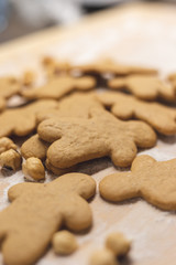 Homemade hazelnut cookies