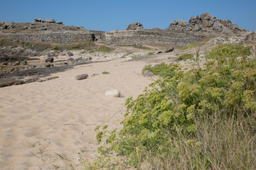 Castro de Barona Beach; Galicia