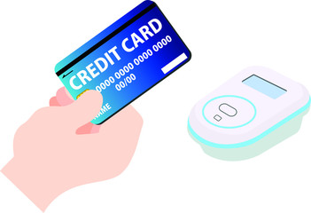 Payment of electronic money by Gradation Credit card