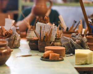 pottery production