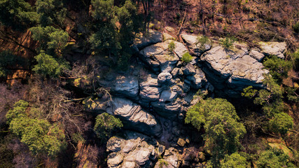 Felsen im Teutoburger Wald