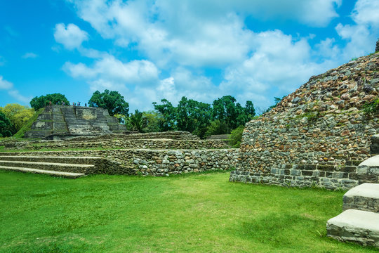 Pyramid of Altun Ha in Belize