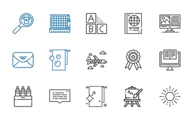 blank icons set