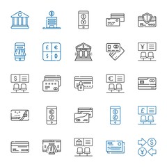atm icons set
