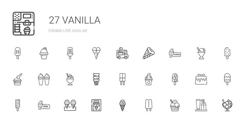 vanilla icons set