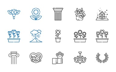 ornate icons set