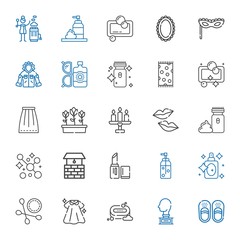 beauty icons set