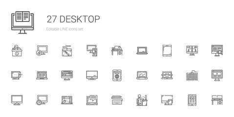 desktop icons set