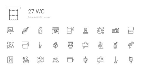 wc icons set