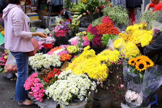 Market in Hanoi, Vietnam