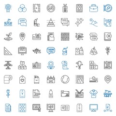 template icons set