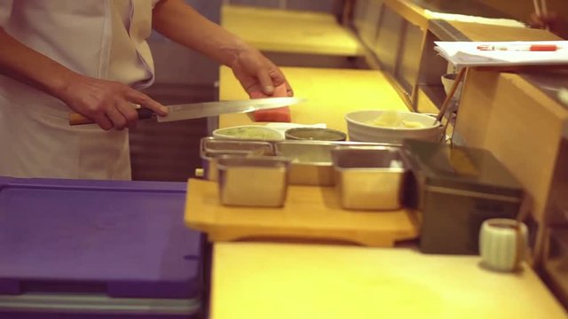 Work of the sushi chef｜寿司職人
