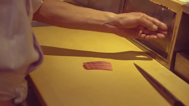 Work of the sushi chef｜寿司職人