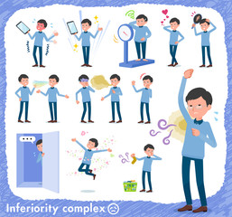 flat type Blue clothing glass dad_complex