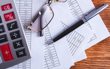 calculator graphics pen glasses