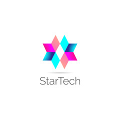 Colorful Star Logo