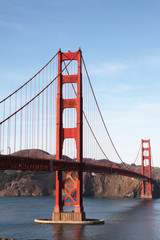 Fototapeta premium View of the Golden Gate Bridge . San Francisco, California, USA.