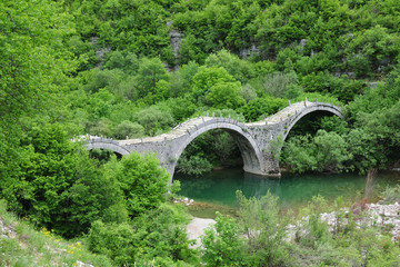 Zagori-Berge; Nordgriechenland; antike Steinbrücken