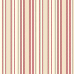 Beige red striped fabric texture seamless pattern