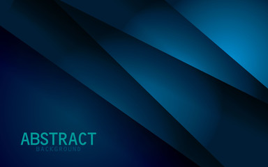 Dark blue background vector overlap layer