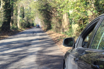 Viaggiare in campagna in Inverno