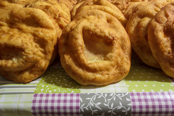 Traditional dessert in Portugal called filhó