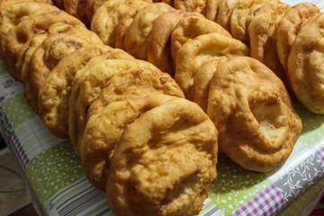 Popular christmas dessert in Portugal called filhó