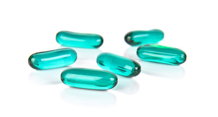 pill  isolated on white background