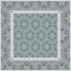Obraz premium Art deco pattern of geometric elements. pattern. Vector illustration. design for printing, presentation, textile industry