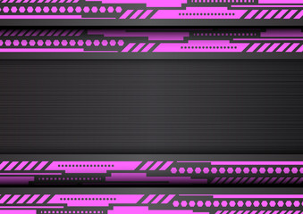 Technological background .Geometric pattern on a black background.