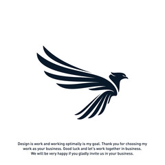 Eagle Logo Vector, Design Logo Template. Eagle logo Concepts