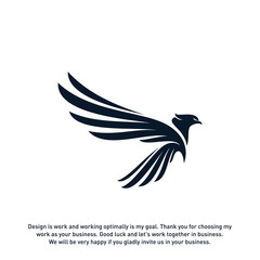 Eagle Logo Vector, Design Logo Template. Eagle logo Concepts