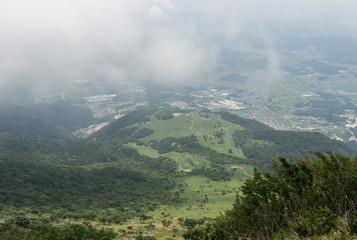 Scenery to see from the top of the mountain