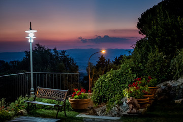 Montemerano, Grosseto, Tuscany, Italy - small medieval village in Maremma