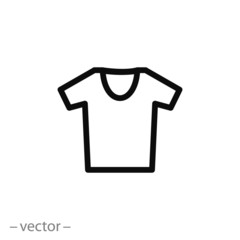 T-shirt vector icon