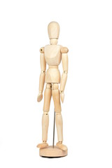 Wooden drawing mannequin
