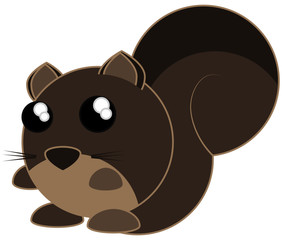 Round Fat Squirrel