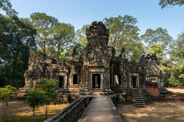 Ruin of a temple of Angkor Wat, Cambodia