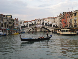 venice, italy, canal , water, gondola