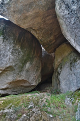 Rock Formations in Monsanto. Castelo Branco, Portugal