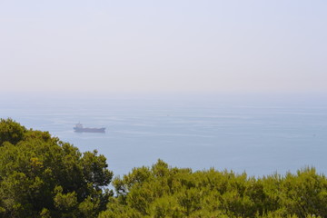 Top view of Malaga