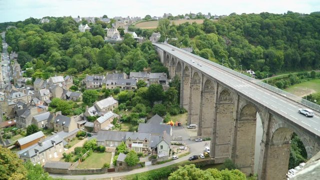 Top view of Dinan