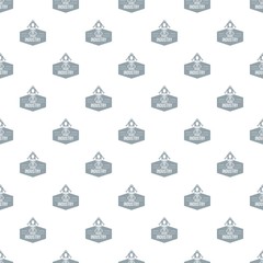 Robotic cyborg pattern vector seamless repeat for any web design