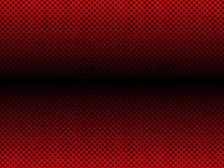 Red black circle carbon gradient pattern
