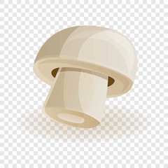 Fototapeta premium Vegetarian champignon icon. Cartoon of vegetarian champignon vector icon for web design for web design