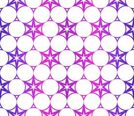Design With Abstract Geometric eamless Pattern With Decorative Element. Vector Illustration.