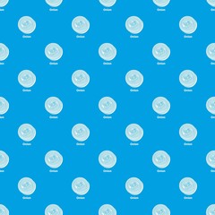Onion pattern vector seamless blue repeat for any use